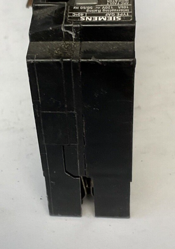 SIEMENS QAF115 CIRCUIT BREAKER 10KA 120VAC 50/60HZ