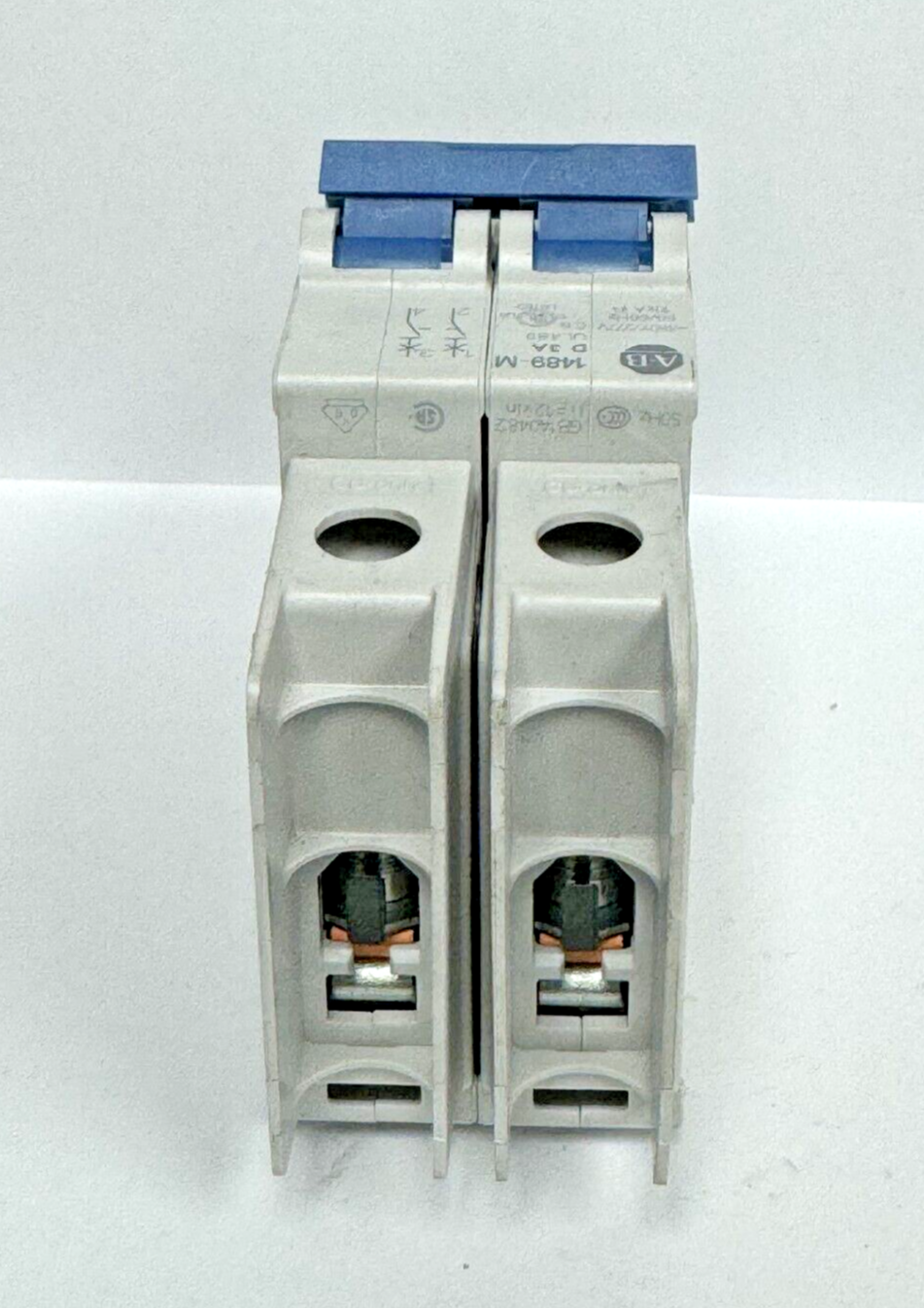 ALLEN-BRADLEY - 1489-M2D030 SER. D - CIRCUIT BREAKER - 2 P, 3 A, 277 V