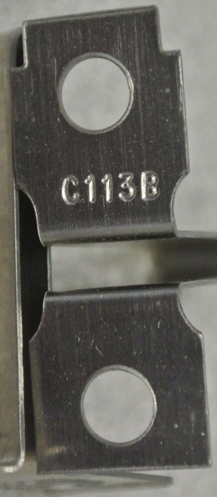 LOT of 3 / GENERAL ELECTRIC CR123C113B OVERLOAD HEATER ELEMENT / NEW SURPLUS