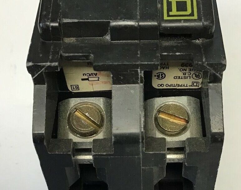 SQUARE D QO240 CIRCUIT BREAKER 40A 120/240VAC 2POLE