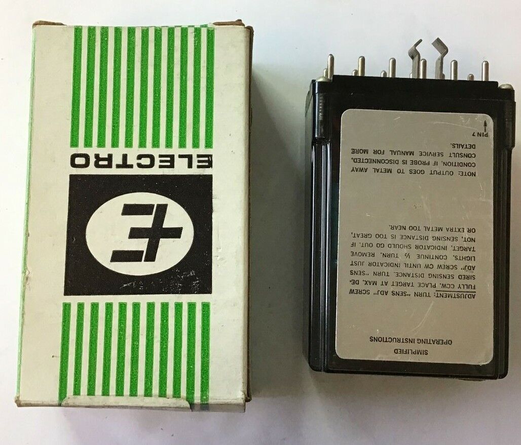 ELECTRO CORP. 55125A MINI PORX II RELAY OUTPUT 115VAC 50/60HZ 5W 24VDC