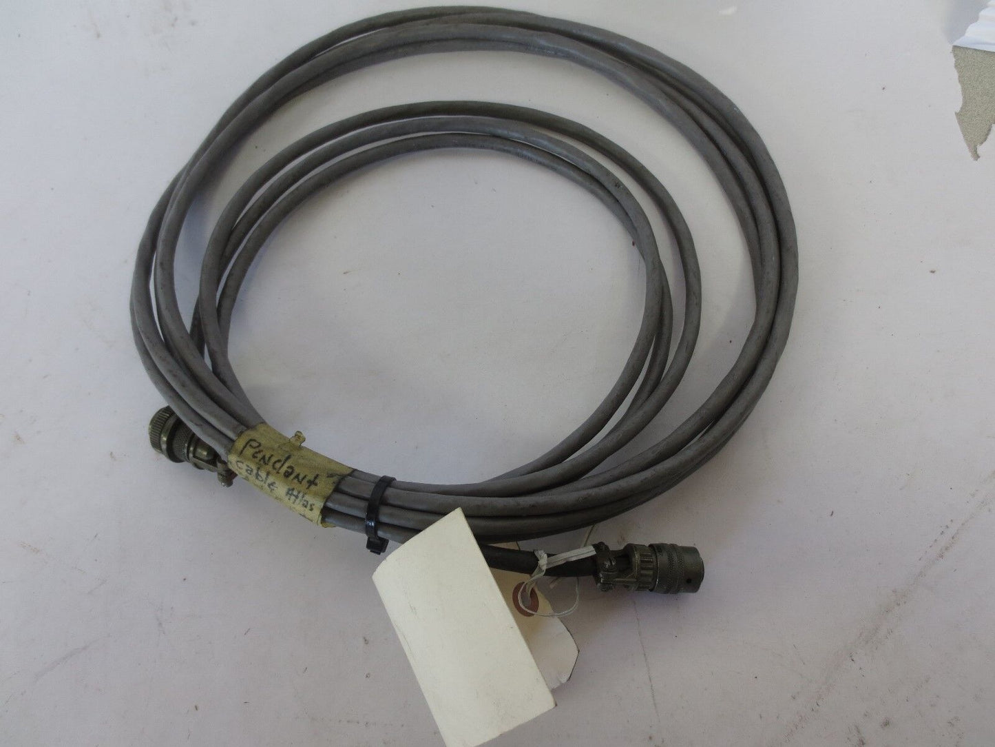 ATLAS COPCO 9040-100806 6-PIN PENDANT CABLE ASSEMBLY x 6 METERS