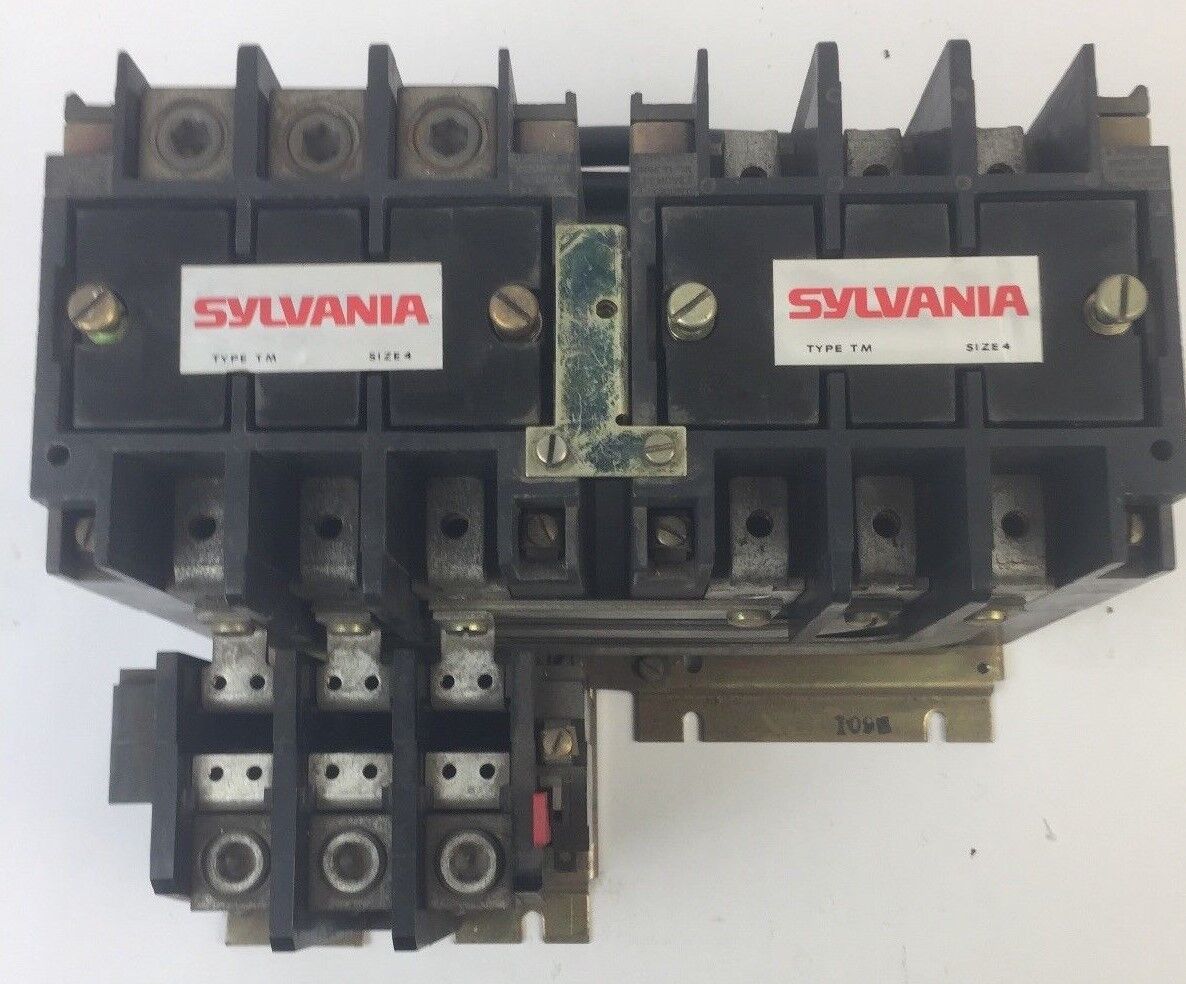 SYLVANIA T50U04C2 SIZE 4 STARTER 600VAC 135A TYPE TM