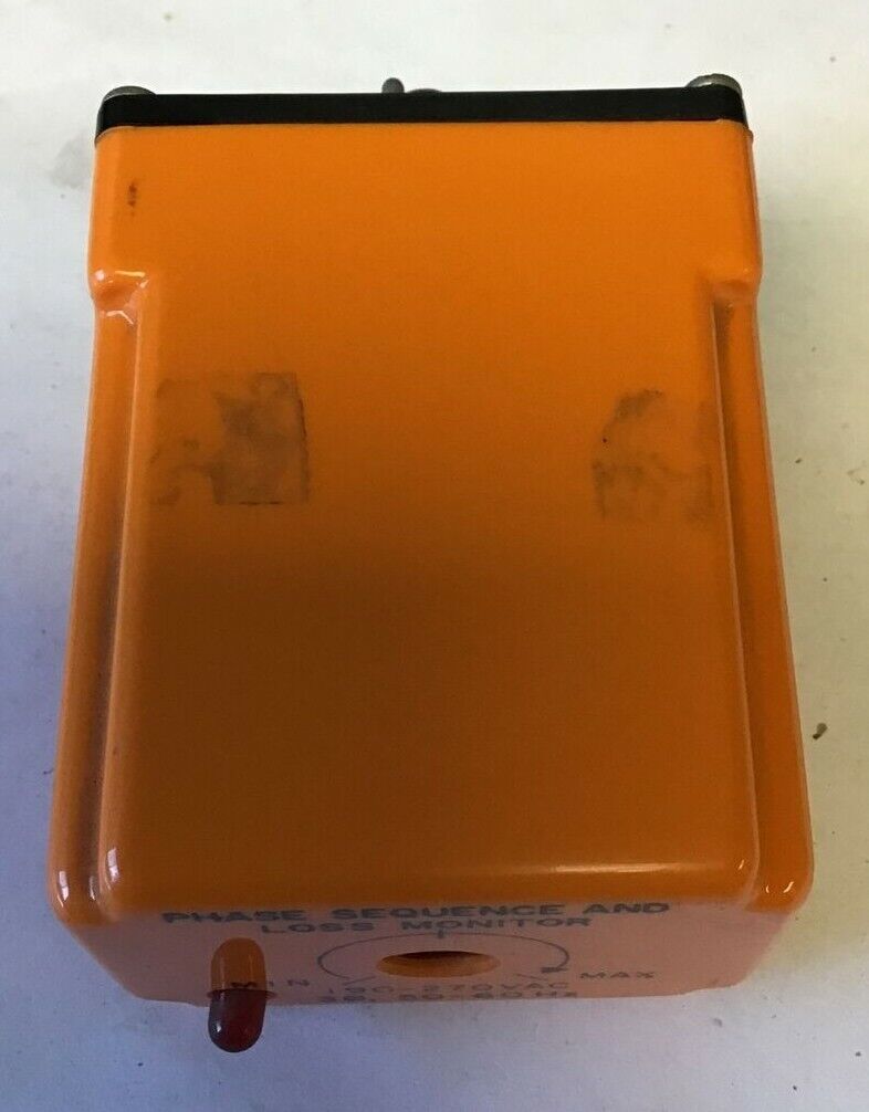 WATSCO ELA-230-ASA PHASE SEQUENCE AND LOSS MONITOR 190-270VAC 5A