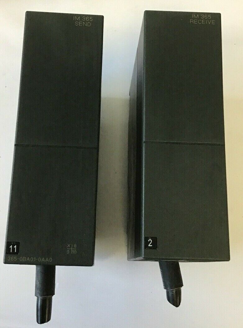 SIEMENS 6ES7 365-0BA01-0AA0 INTERFACE MODULES SEND/RECEIVE IM365**LOTOF2**