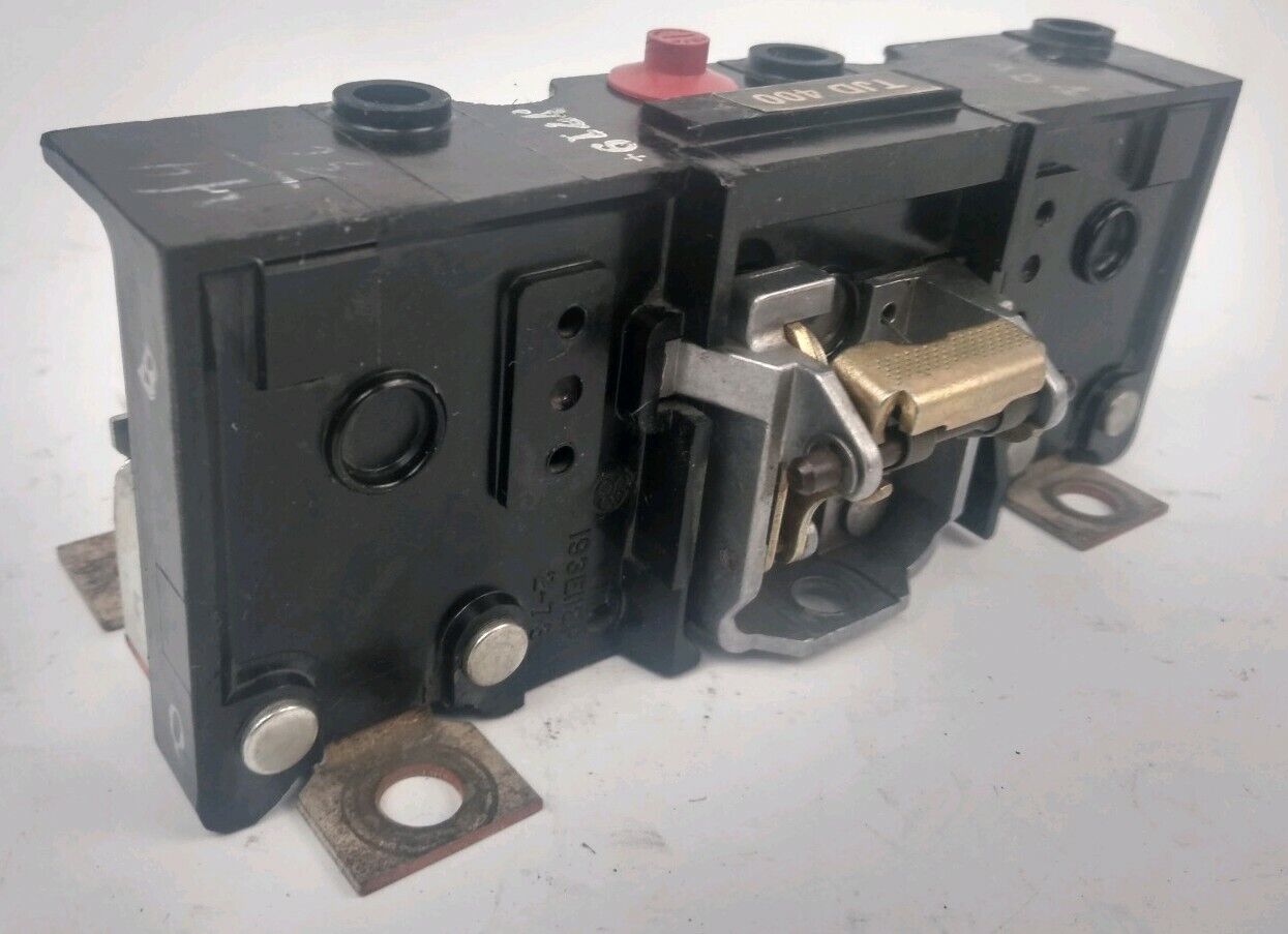 GENERAL ELECTRIC GE TJ34400TMDZ BREAKER TRIP UNIT 400A 3P TJD400 W/INSTRUCTIONS