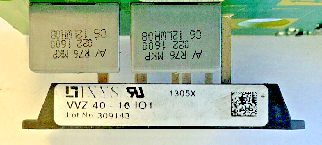 JEISAI MP23 ISS 03.00 3130-1188-03 W/ VVZ 40-16 POWER MODULE