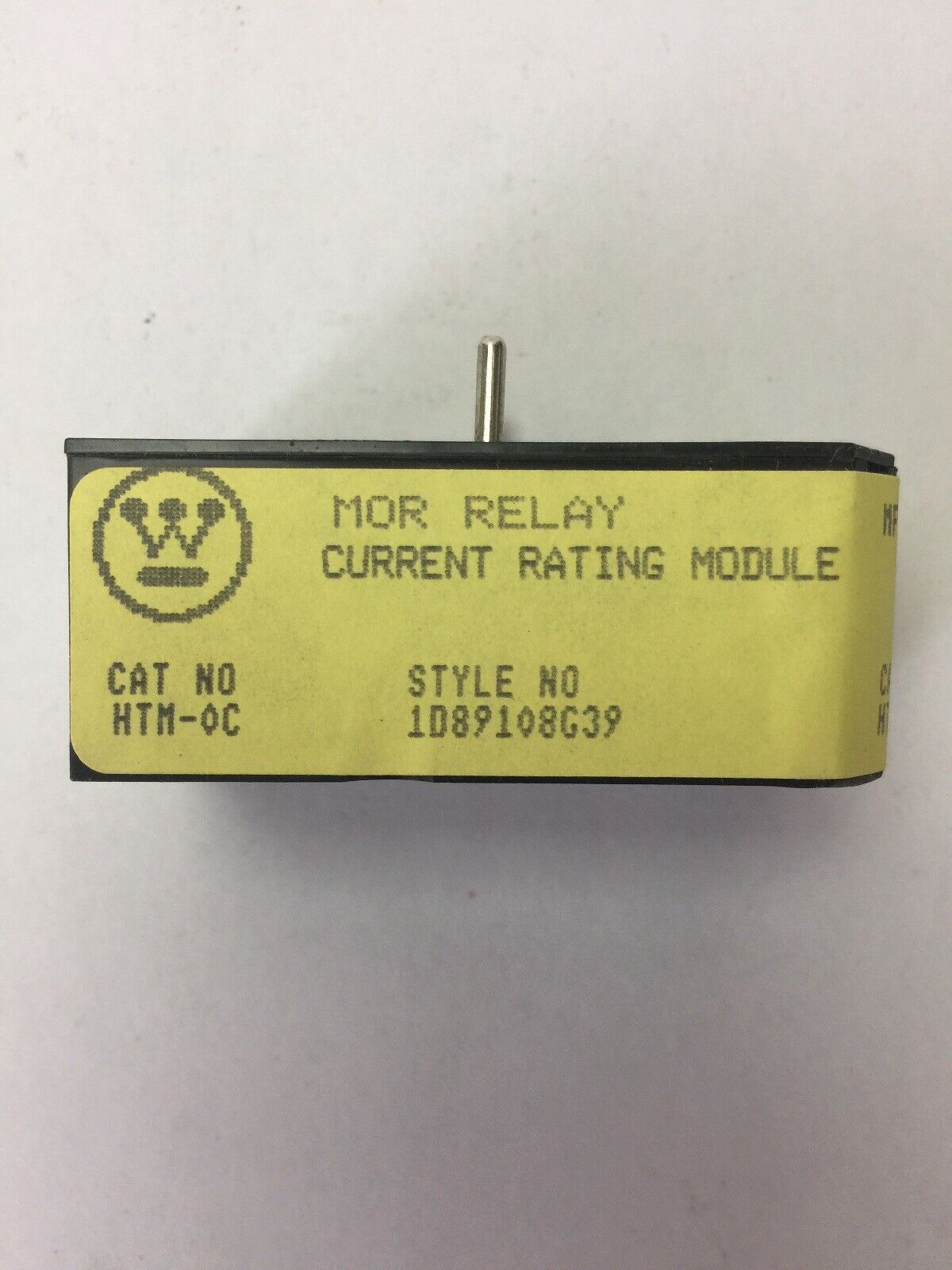 WESTINGHOUSE HTM-0C MOR RELAY CURRENT RATING MODULE MODEL B HEATER MODULE