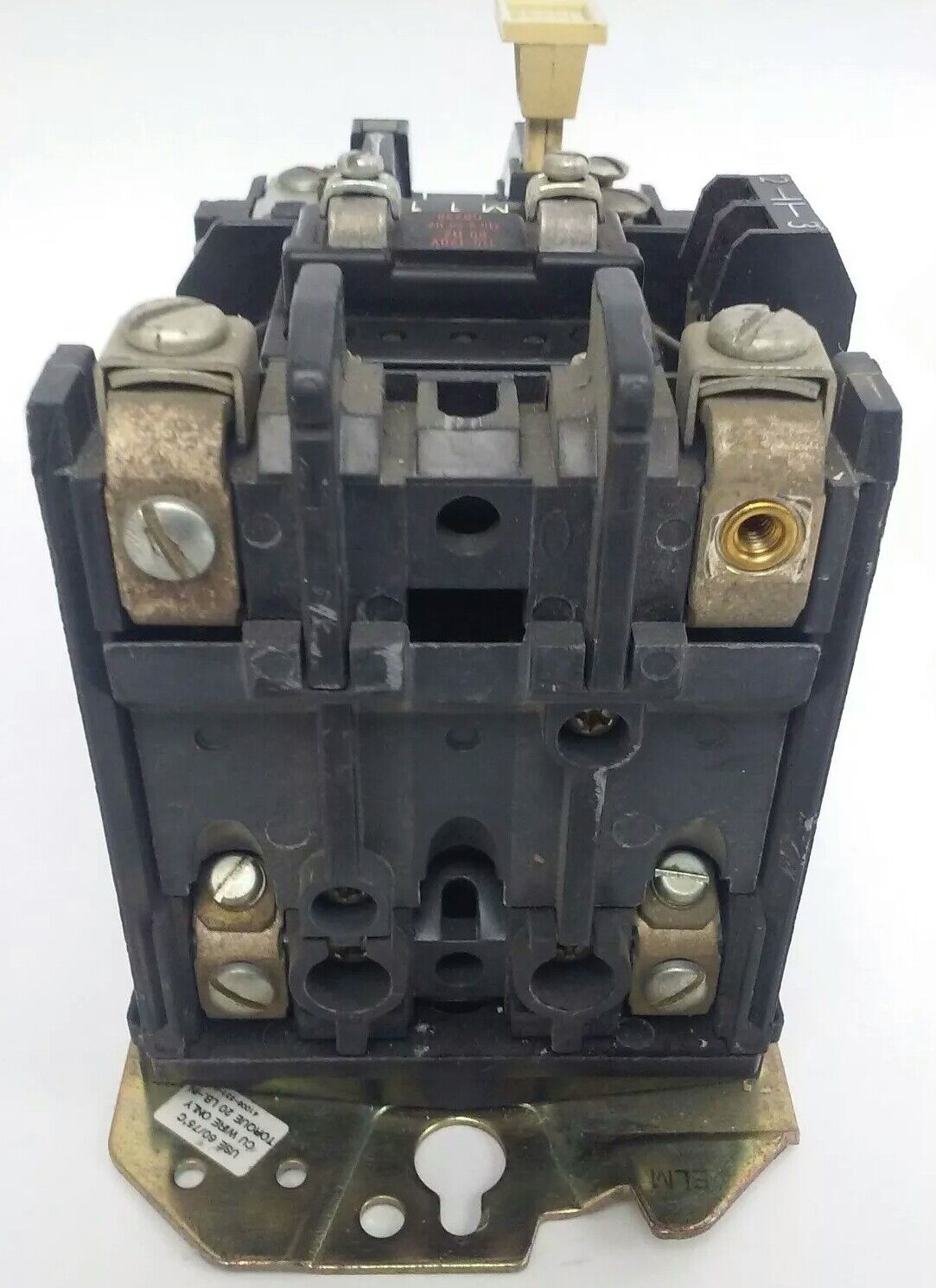ALLEN BRADLEY 509-AOXD, SER. B, STARTER, 120V COIL CONTACTS GREAT CONDITION