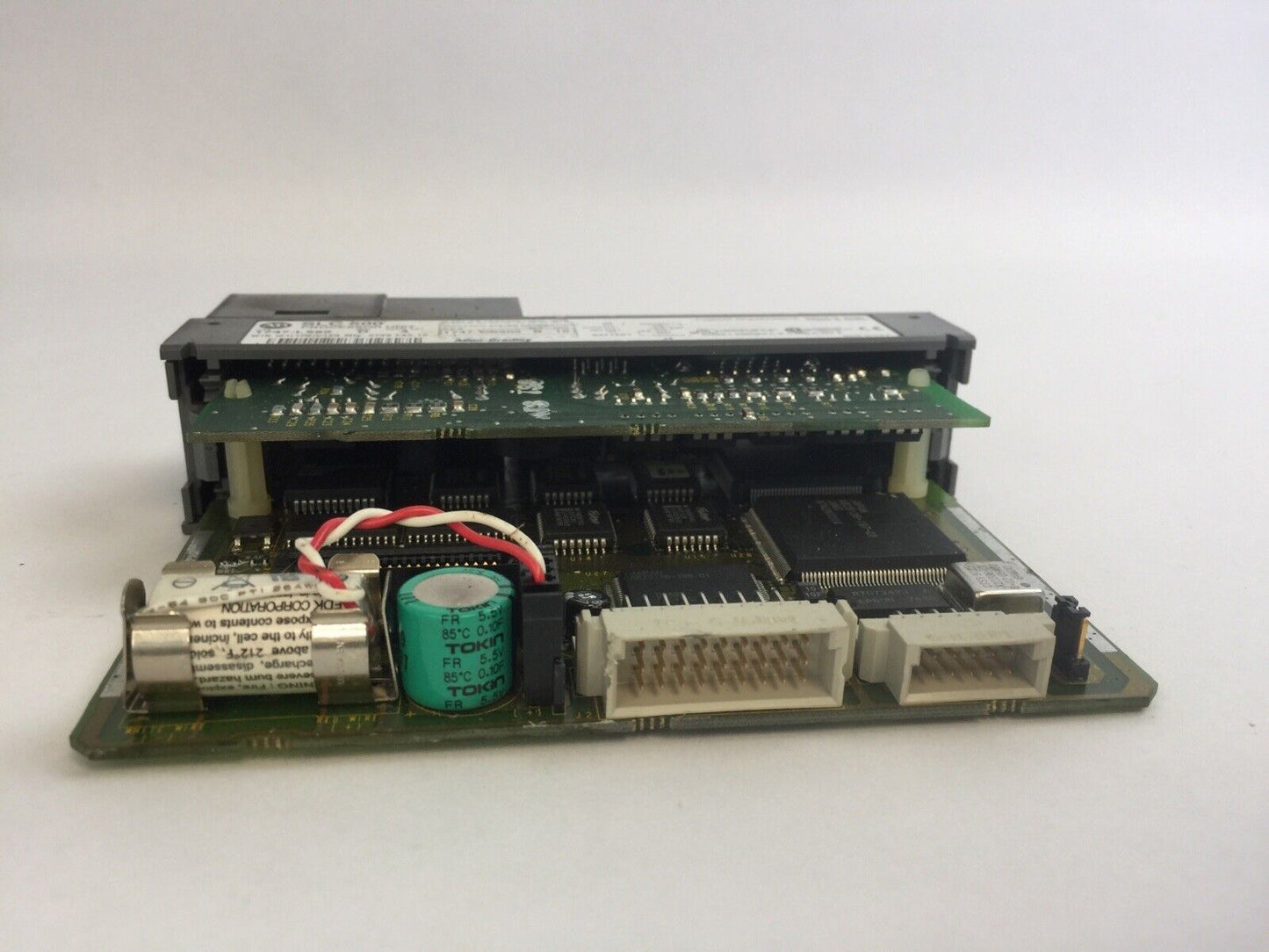 ALLEN BRADLEY 1747-L532 PROCESSOR UNIT SER D PROC REV 4 1747-OS302 SER B FRN 10