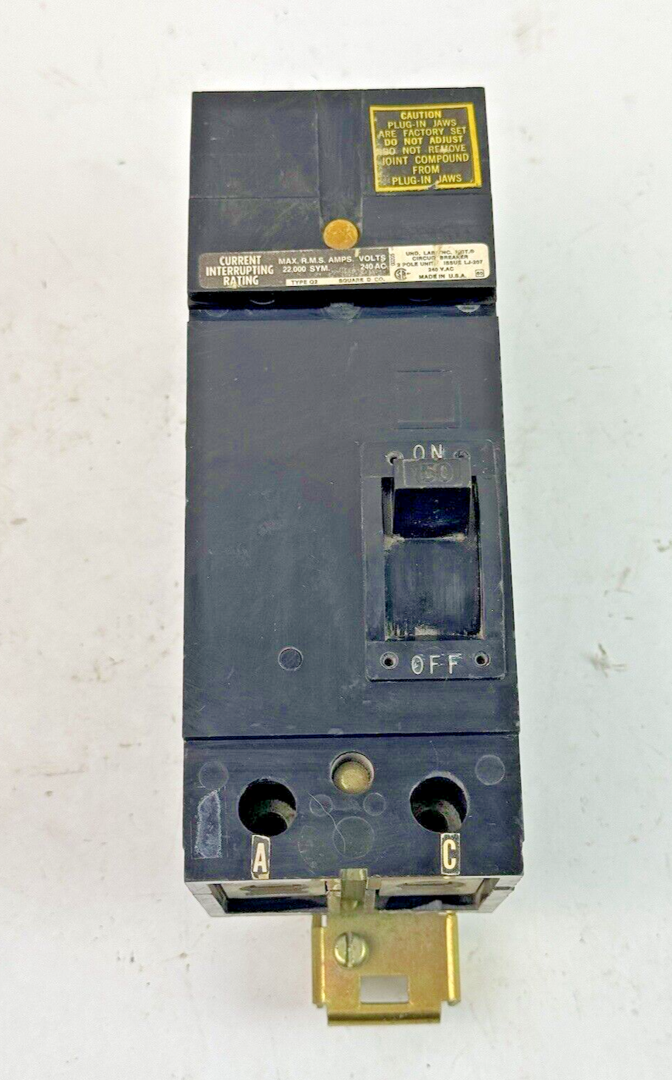 SQUARE D - Q2-22150-ACH - THERMAL MAG CIRCUIT BREAKER - 2 POLE/ 150 A/ 240 VAC