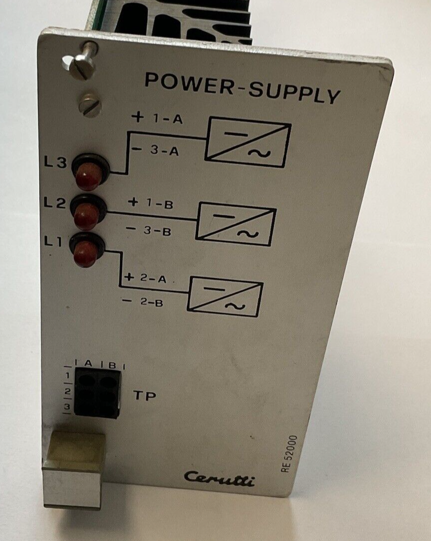 CERUTTI RE 52000 POWER SUPPLY CARD/BOARD