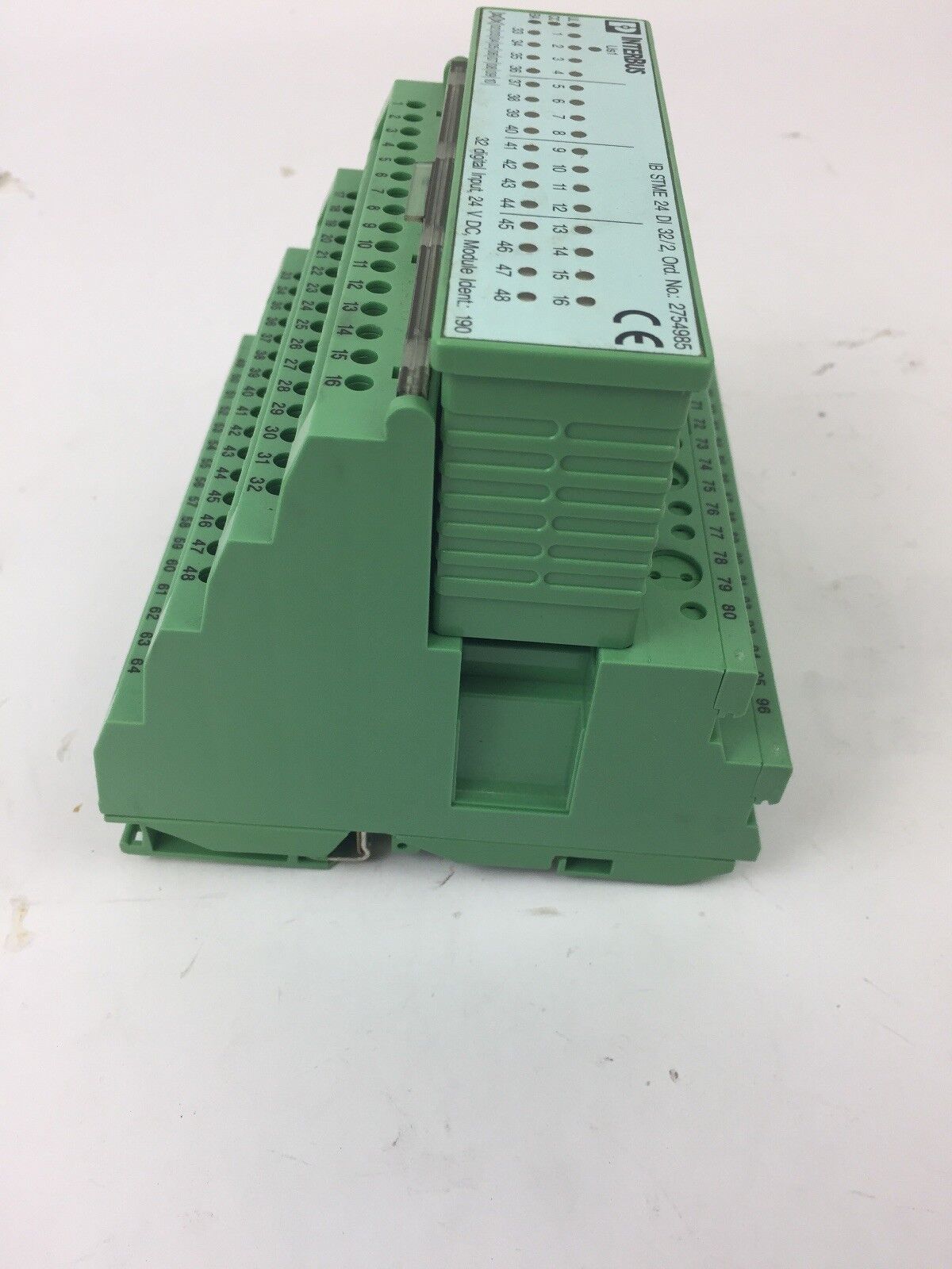 PHOENIX CONTACT IB ST 24 DI 32/2 INTERBUS INPUT MODULE