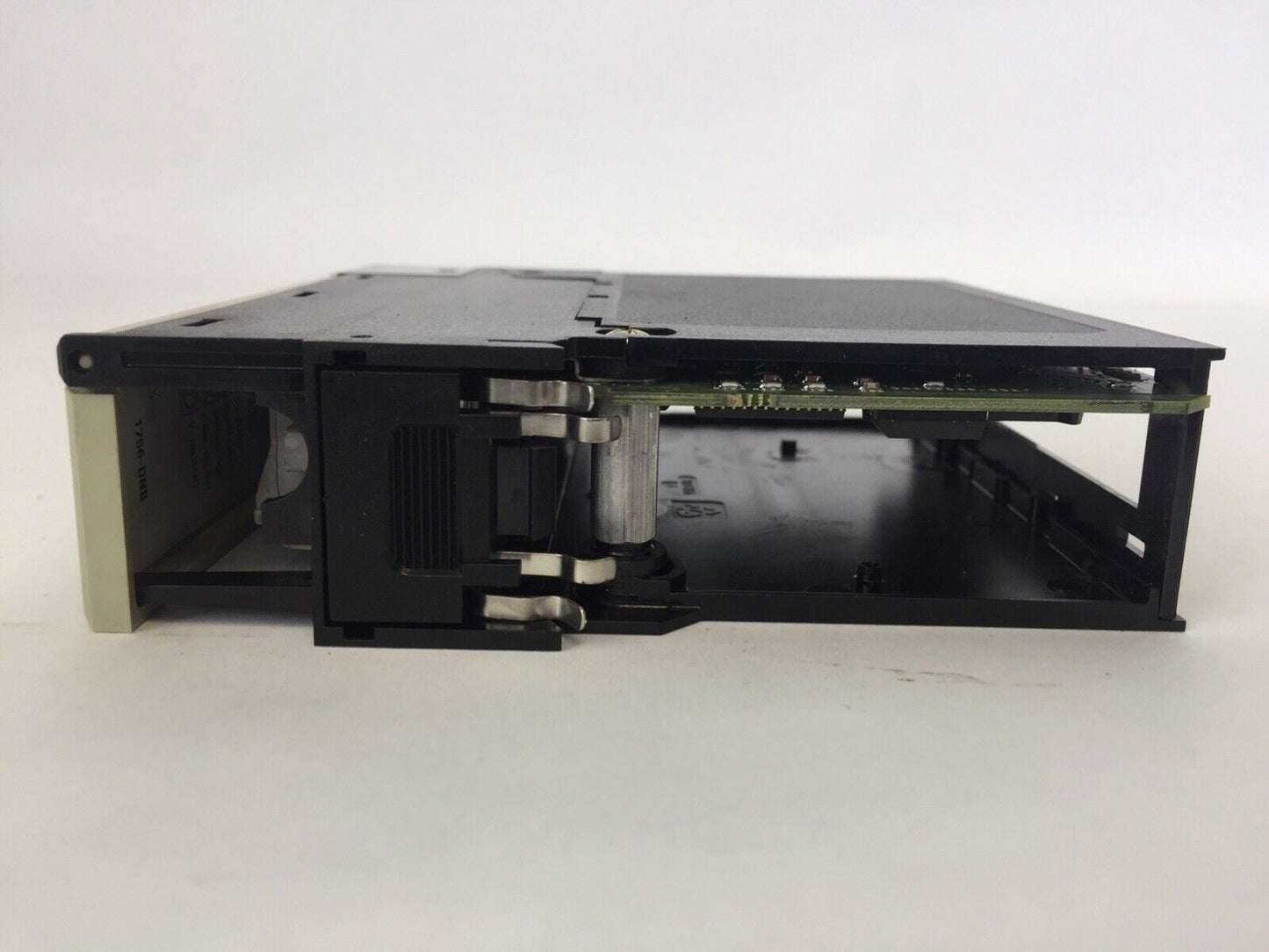 ALLEN BRADLEY 1756-DNB DEVICENET COMMUNICATION MODULE SER B CAT REV A02 F/W REV