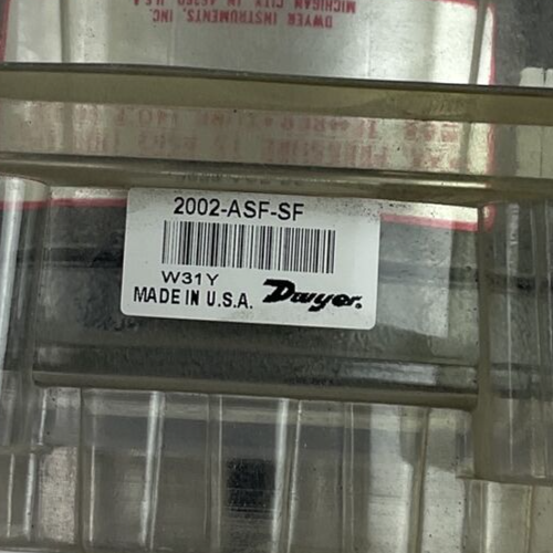 DWYER 2002-ASF-SF MAGNEHELIC PRESSURE GAUGE 15PSIG W31Y CF 0-2IN OF WATER