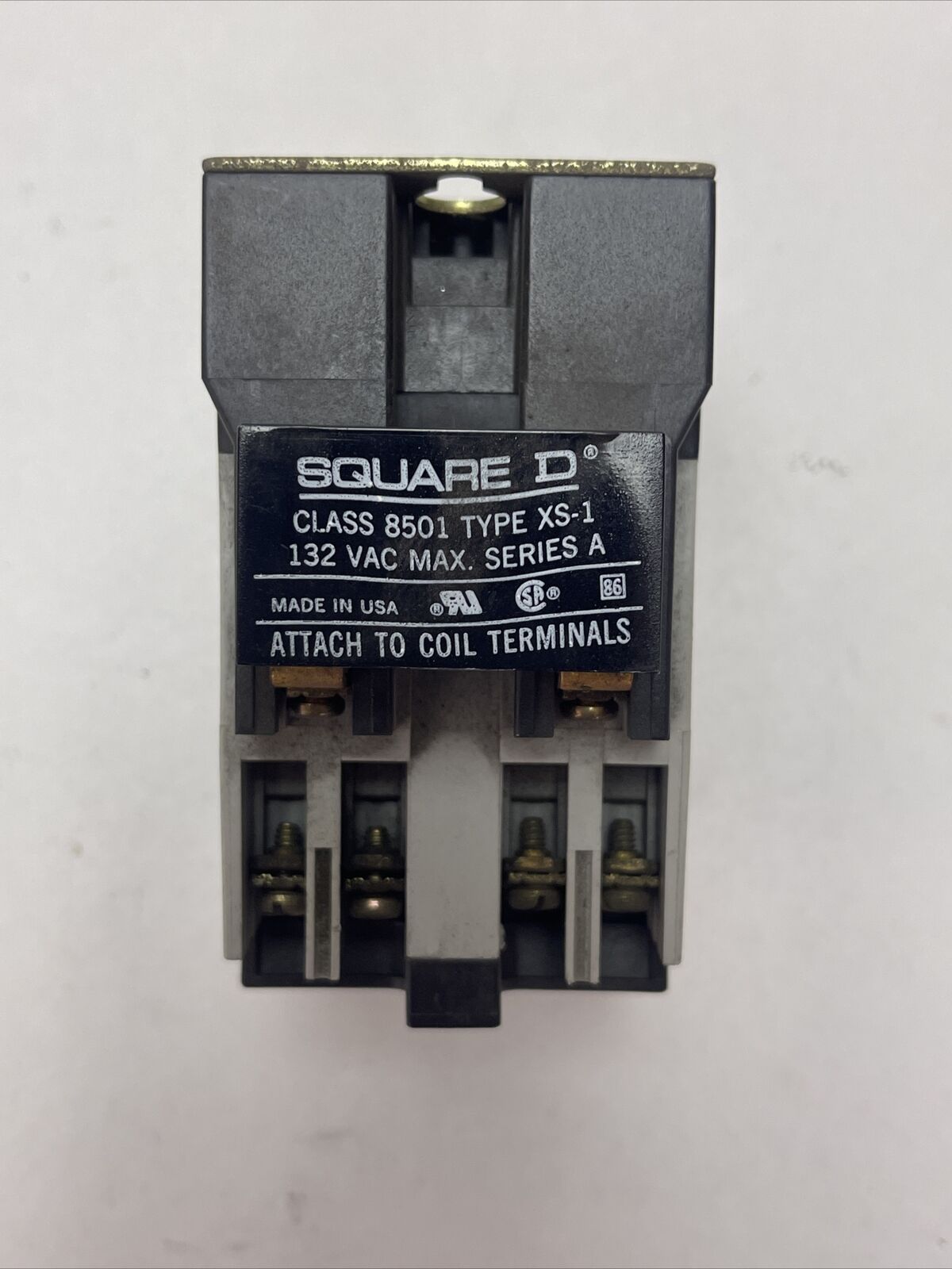 SQUARE D CLASS 8501 TYPE X0 40 INDUSTRIAL CONTROL RELAY FORM EV SERIES A