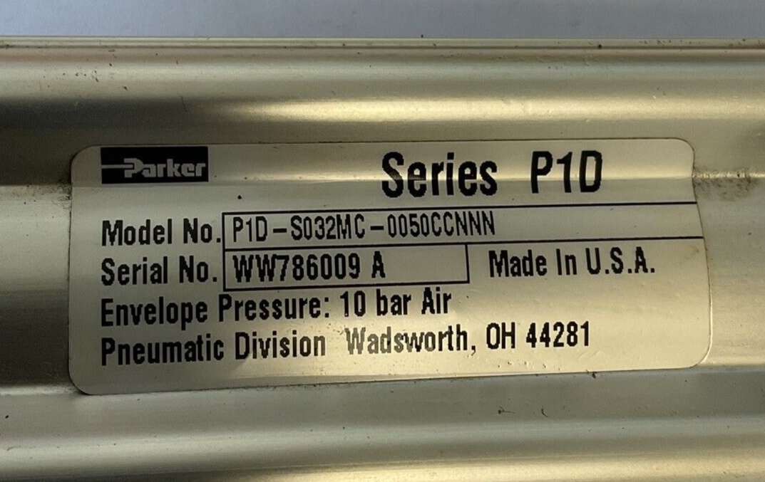 PARKER P1D-S032MC-0050CCNNN AIR CYLINDER SERIES P1D 10BAR