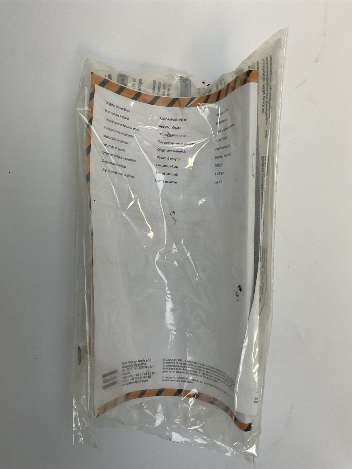 ATLAS COPCO LTV009R035-Q PNEUM SCREWDIRVER 7bar 1100RPM 0,4-3,5 Nm