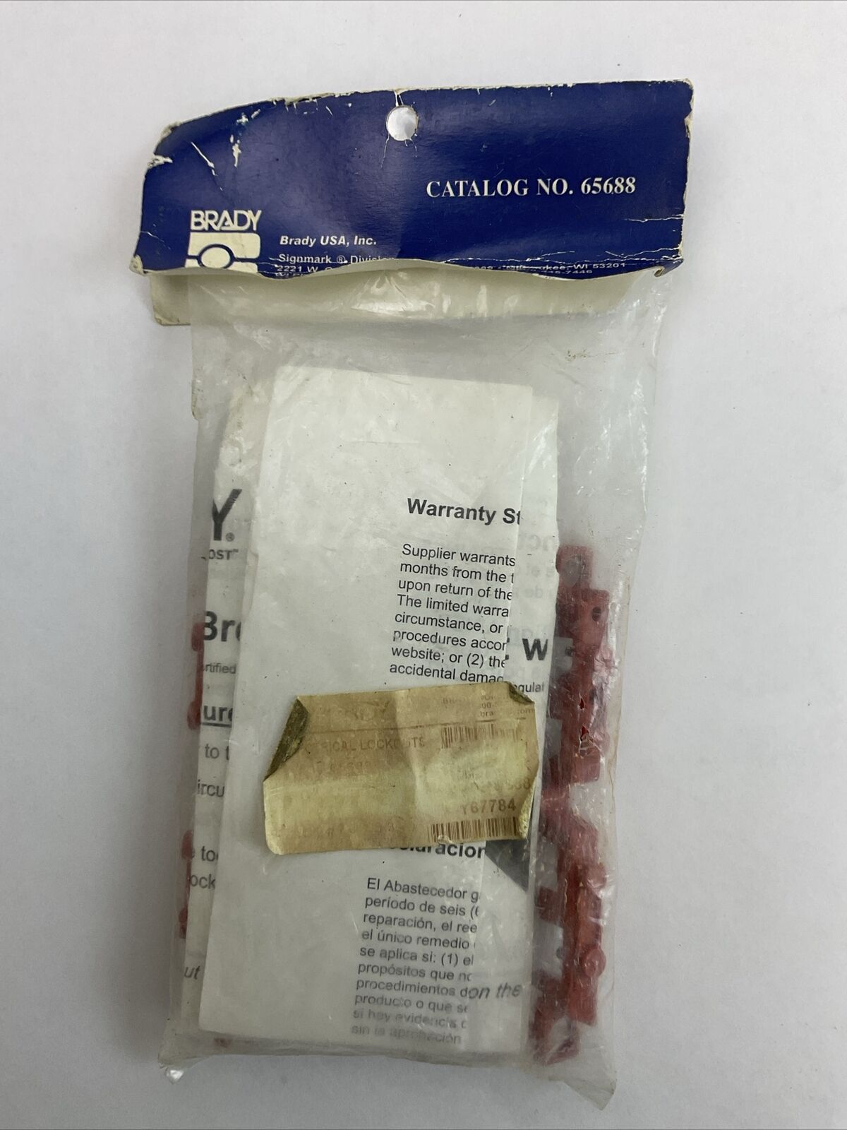 BRADY 65688 SINGLE POLE BREAKER LOCKING DEVICE