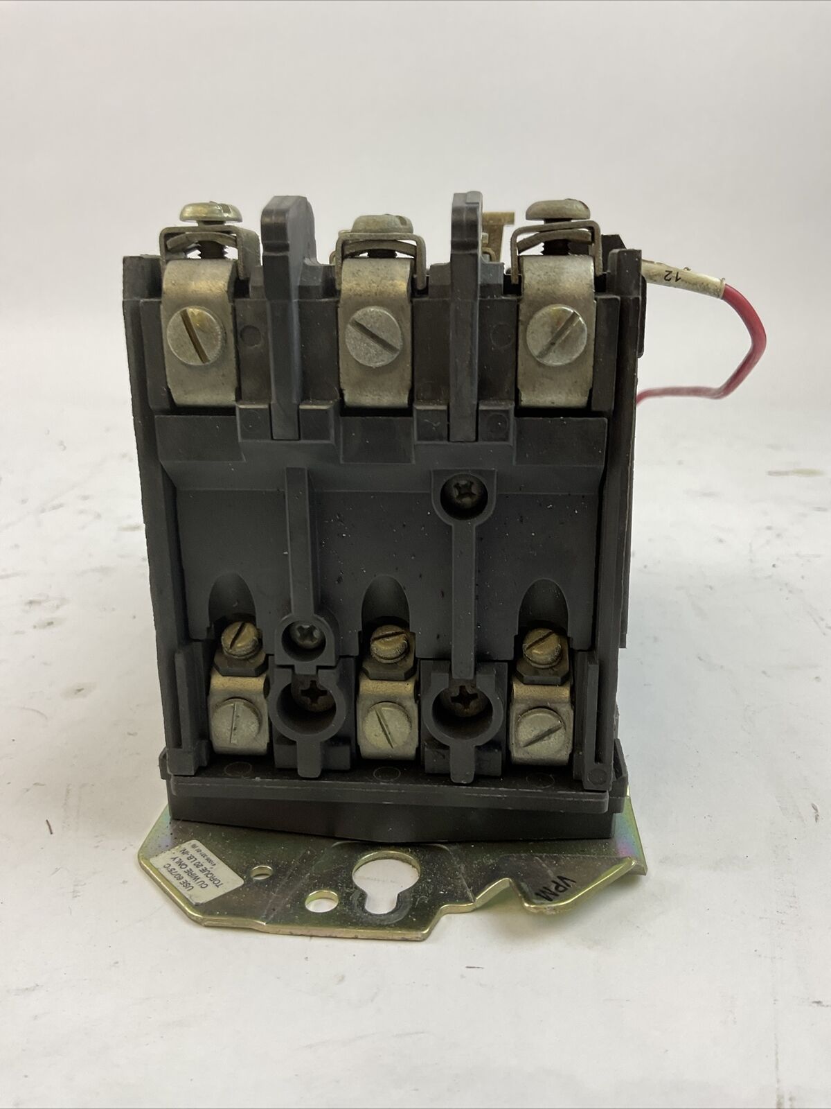 ALLEN BRADLEY 509-BOD SER B 600VAC 27A 10HP COIL 115-120V W47 HEATERS 509-B0D
