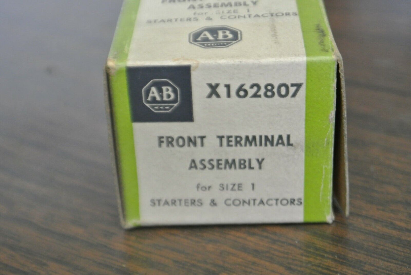 ALLEN-BRADLEY X-162807 FRONT TERMINAL ASSEMBLY / SIZE 1 STARTER / NEW SURPLUS