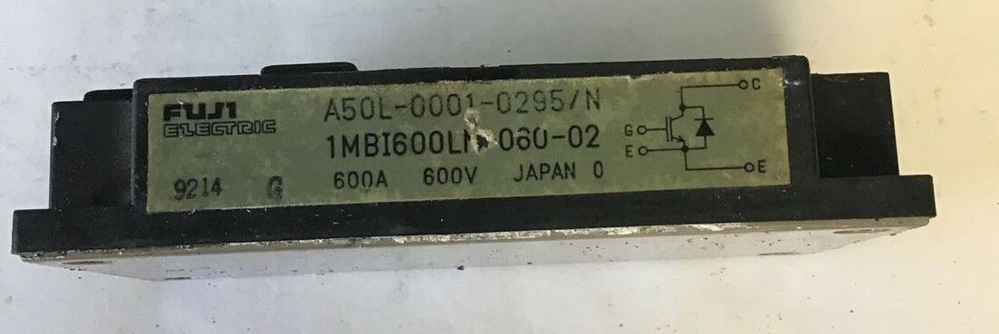 FUJI ELECTRIC A50L-0001-0295/N MODULE IMBI600LN-060-02 600A 600VAC
