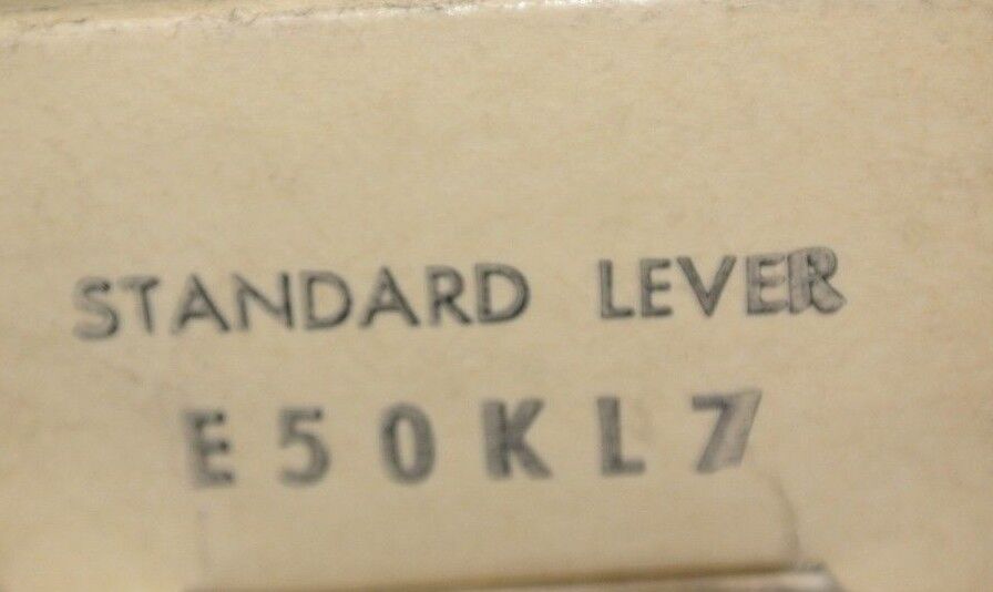 CUTLER-HAMMER E50KL7 STANDARD LEVER, LIMIT SWITCH / NEW SURPLUS