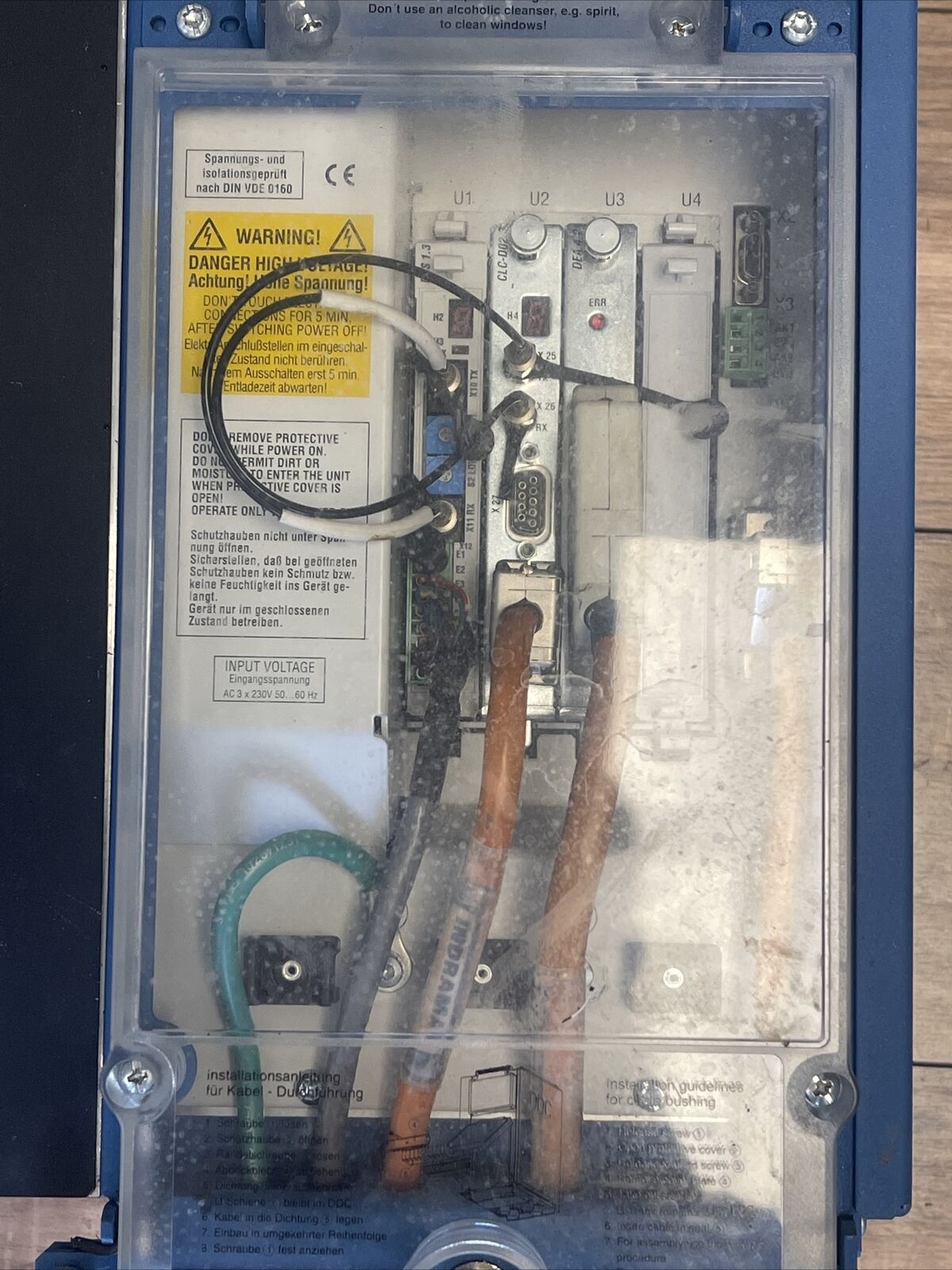 INDRAMAT DDC01.2-N200A-DS50-01-FW DIGITAL AC SERVO COMPACT CONTROLLER DDC