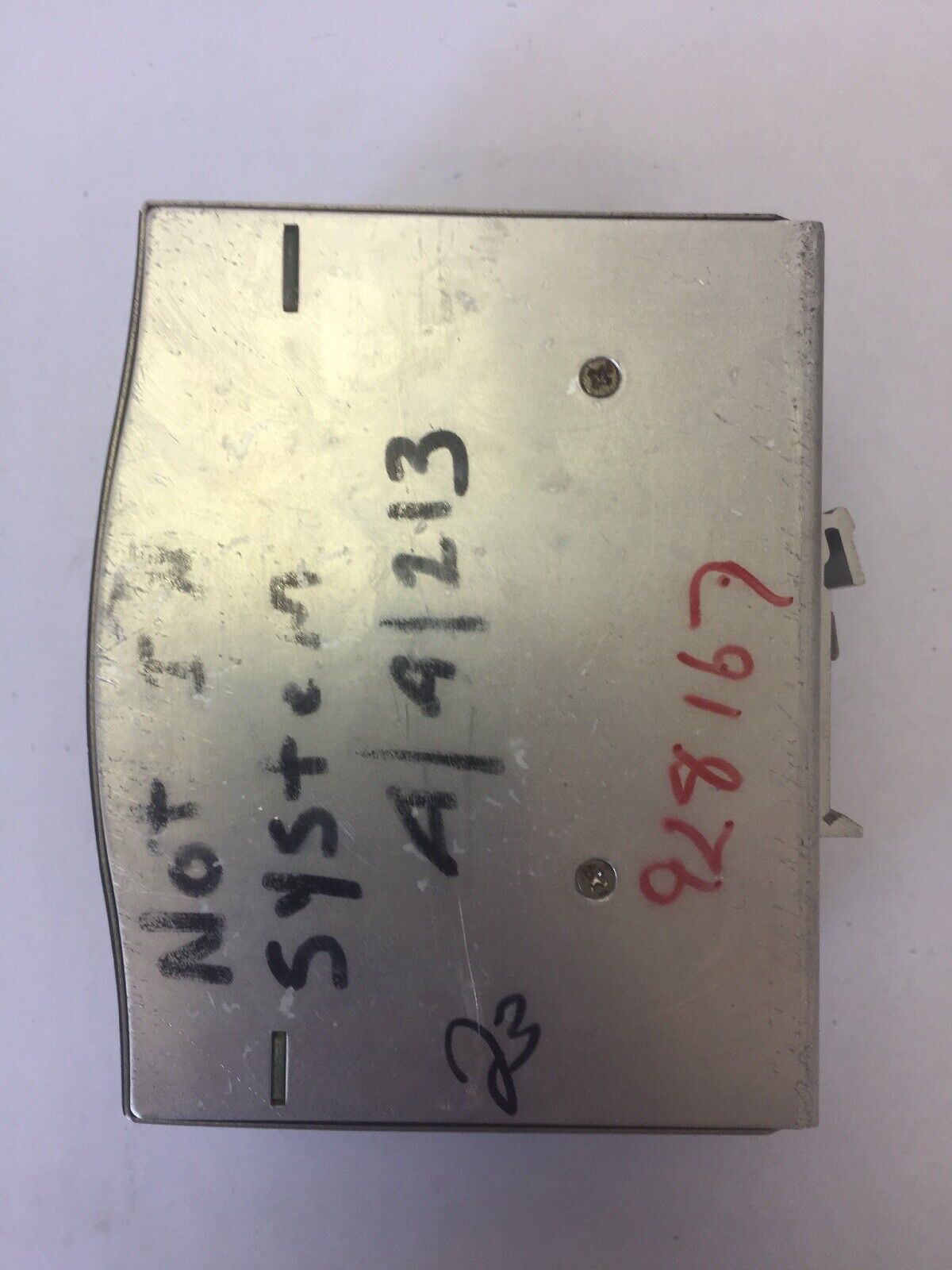 WEIDMULLER 8708670000 POWER SUPPLY INPUT 100-120VAC 200-240VAC OUTPUT 24VDC 5A