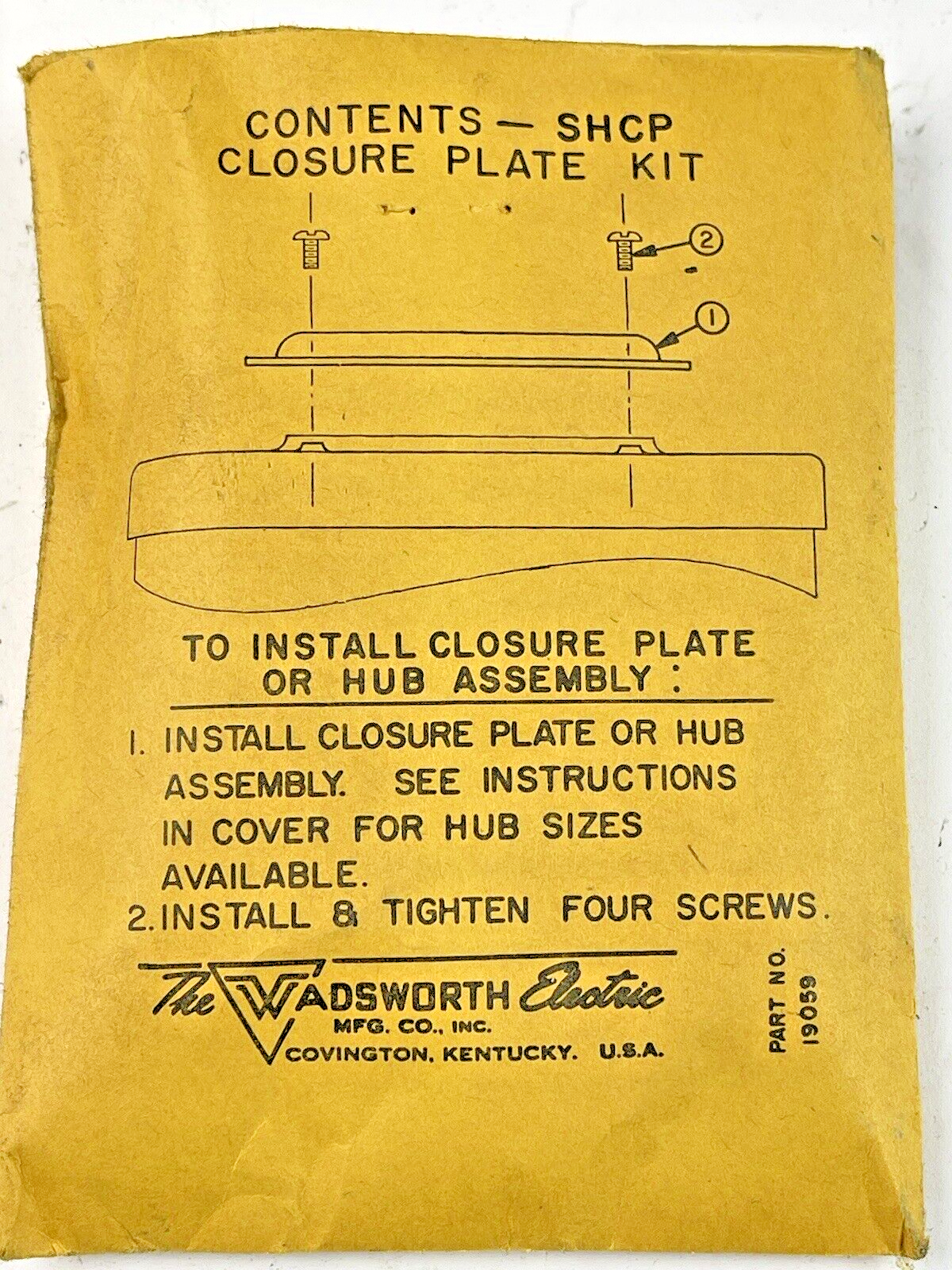 WADSWORTH ELECTRIC - RN30 - RAINPROOF ENCLOSED SWITCH - 2 POLE, 30A, 125 VAC, 3R