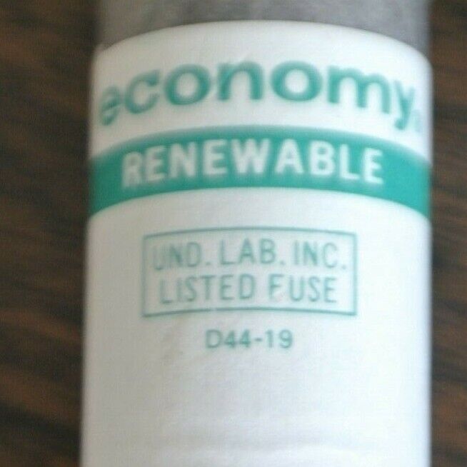 BOX of 10 / ECONOMY / FPE / ERN40 RENEWABLE FUSE / 40A / 250V / NEW SURPLUS