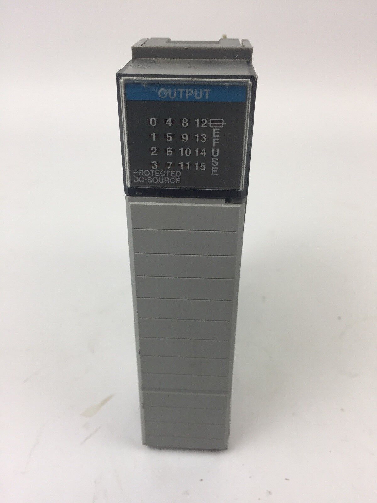 ALLEN BRADLEY 1746-0B16E OUTPUT MODULE SER B SLC500 10-30 VDC
