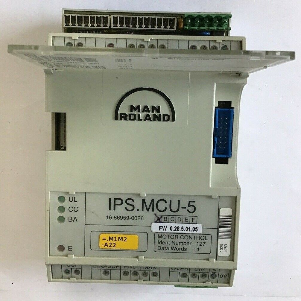 MAN ROLAND IPS.MCU-5 MOTOR CONTROL - 16.86959-0026 - Rev. A