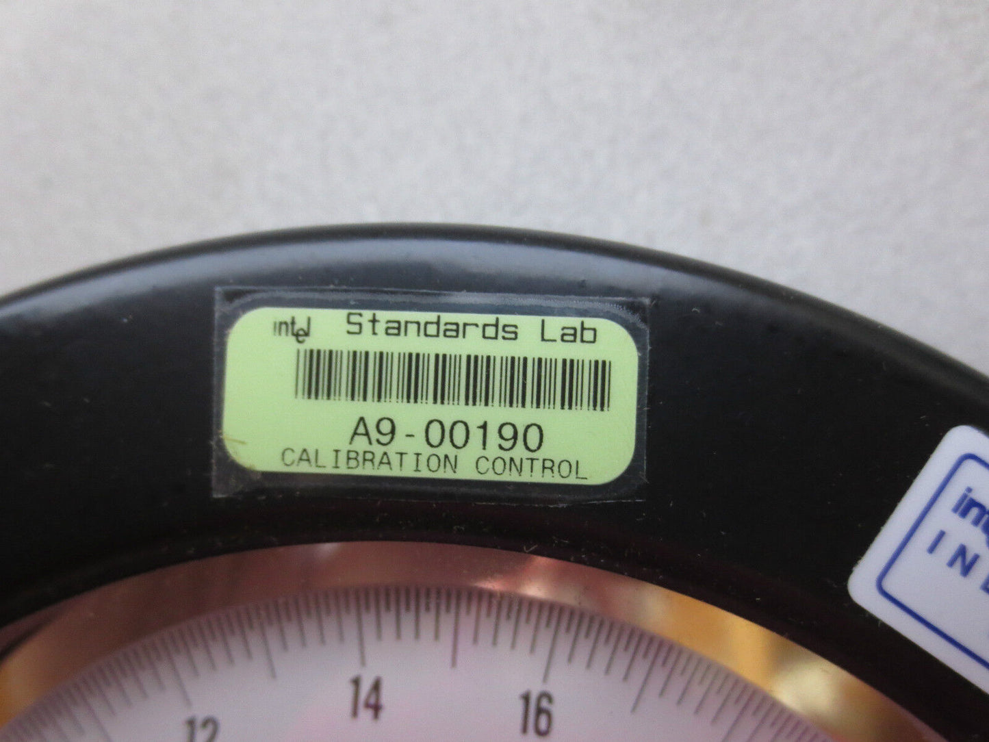 AMETEK 3420P-30 PANEL-MOUNT TEST GAUGE - 30psi, 5" - RECALIBRATED 1/2ANPT