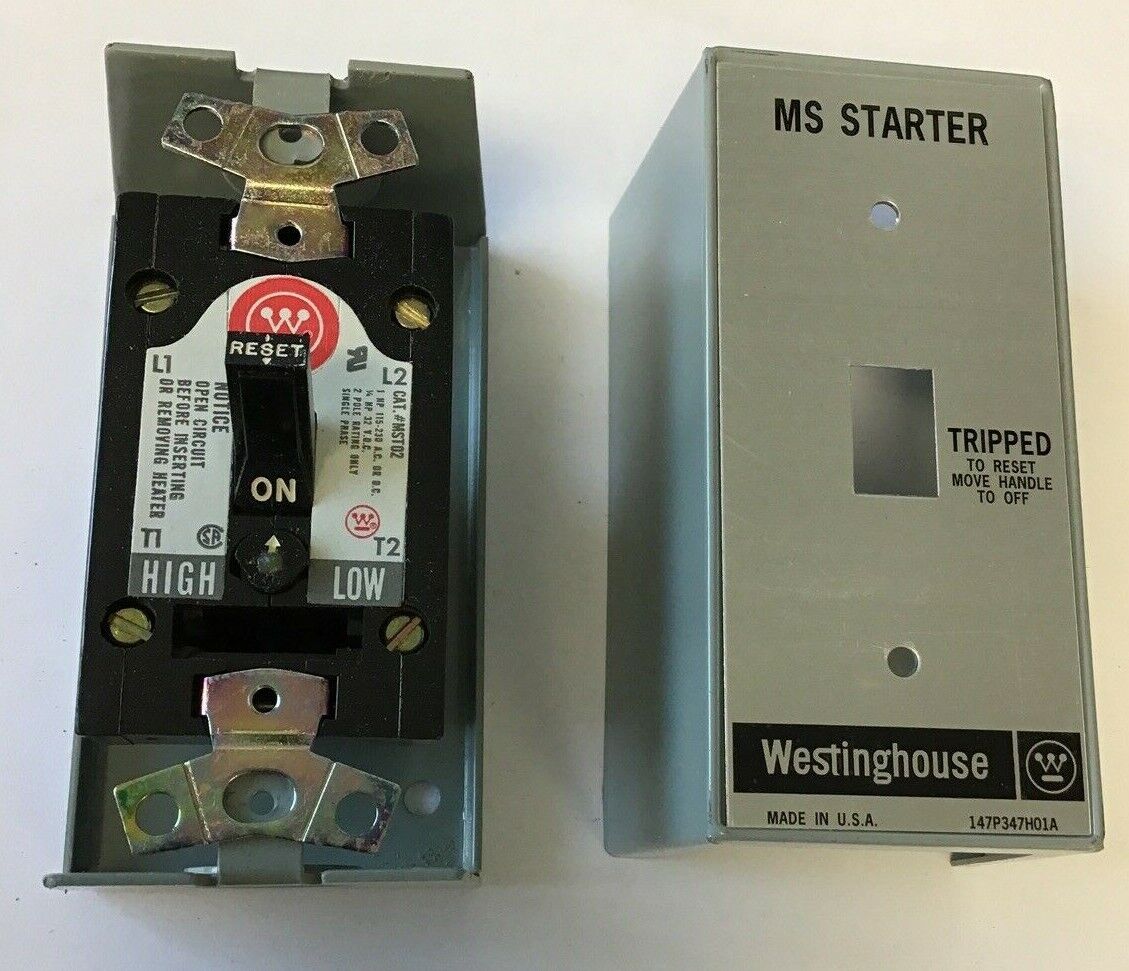 WESTINGHOUSE MST02SN 2POLE NEMA1 ENCL. SWITCH