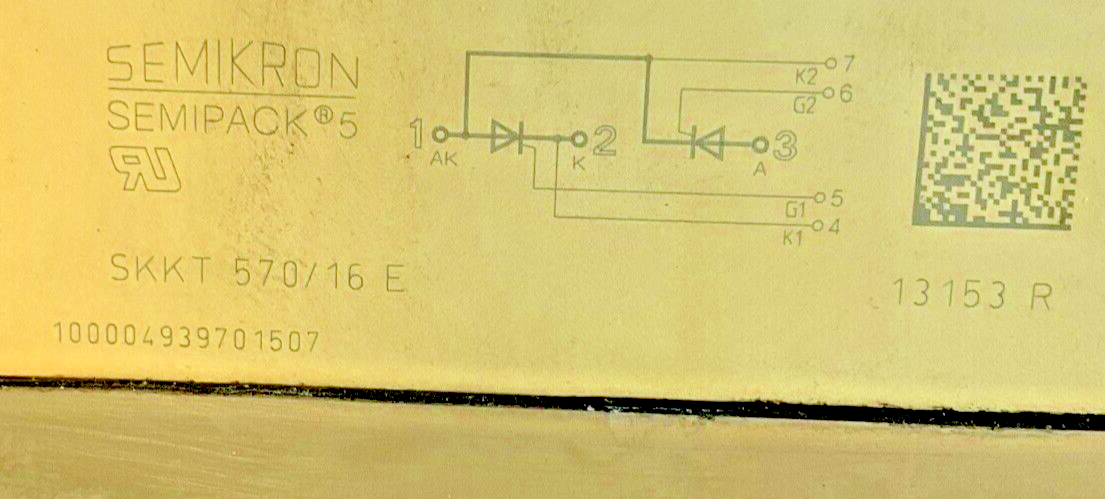 SEMIKRON SKKT 570/16 E THYRISTOR