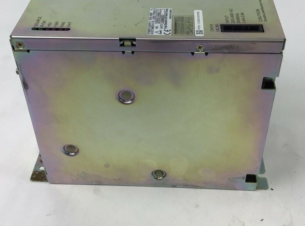 FUJI ELECTRIC CPS-520F POWER SUPPLY JZNC-YPS01-E 240VAC 50/60HZ 3.4A-2.8A