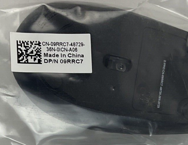 DELL DP/N 09RRC7 USB MOUSE CN-09RRC7-48729-36N-05X8-A06 ***LOTOF2***