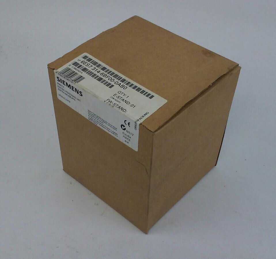 Siemens 6ES7 314-6BF00-0AB0 (6ES7314-6BF00-0AB0) Simatic Central Processing Unit