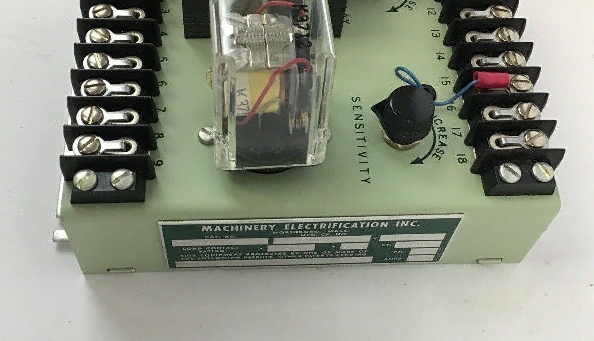 MEK / MACHINERY ELECTRIFICATION MEK-55AB10-ABL TIMEDELAY PHOTOELECTRIC AMPLIFIER