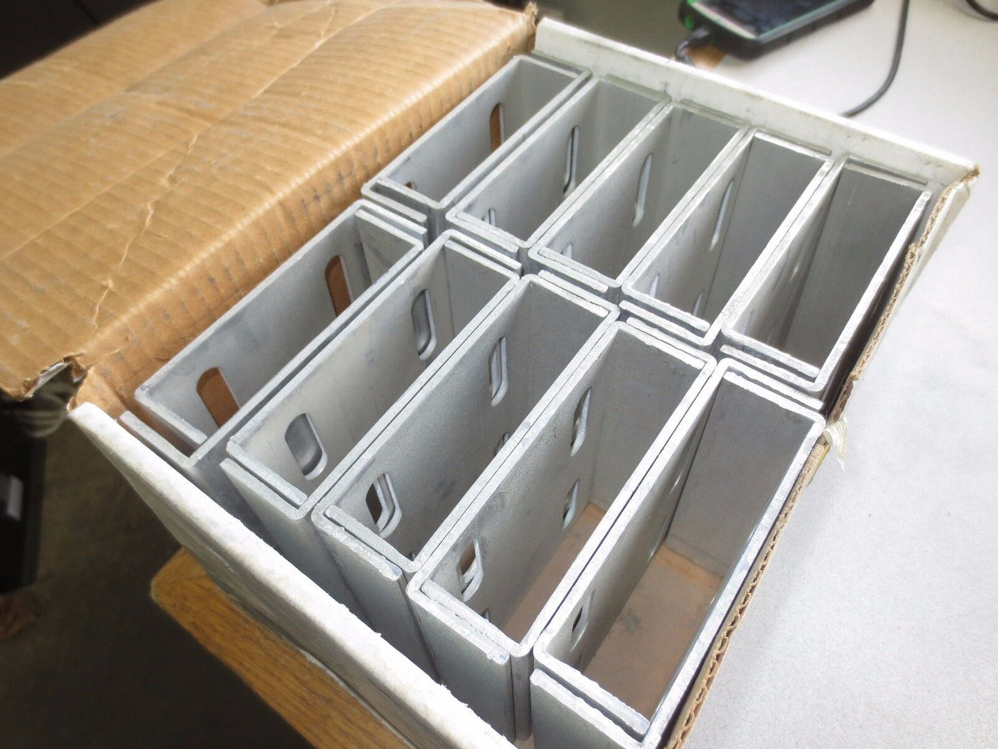 COOPER B-LINE 9A-1044 CHANNEL SPLICE PLATES - NO SCREWS - ALUMINUM - LOT of 20