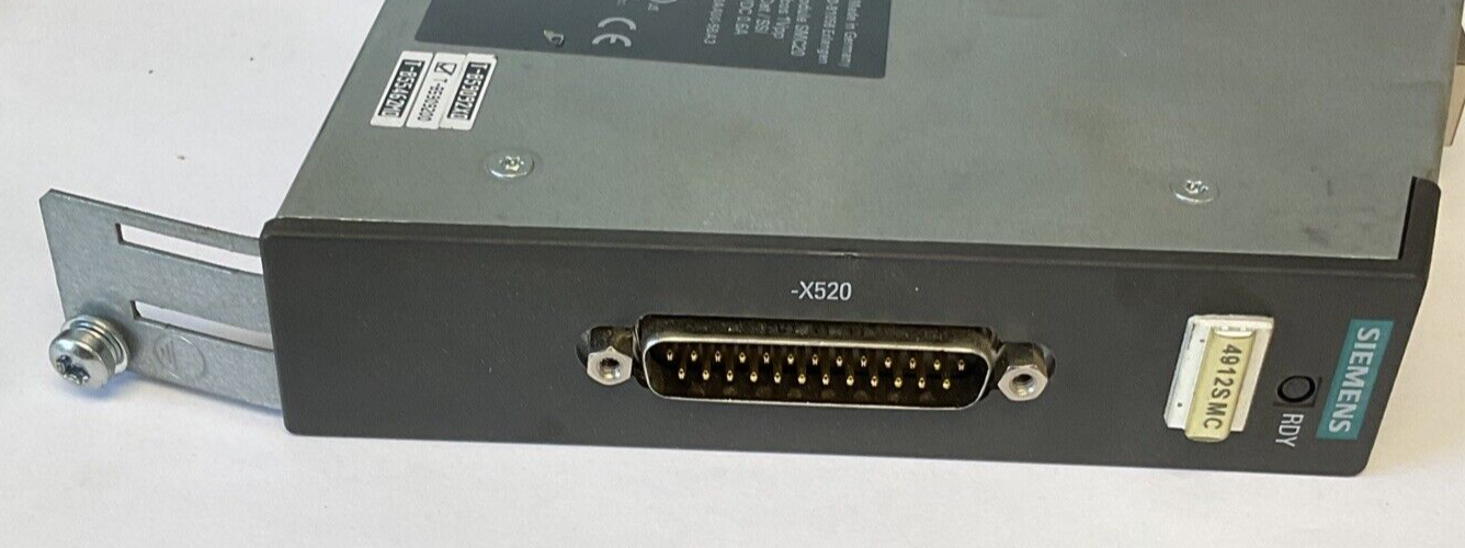 SIEMENS 6SL3055-0AA00-5BA3 SENSOR MODULE SMC20 24VDC 0.6A VER.B