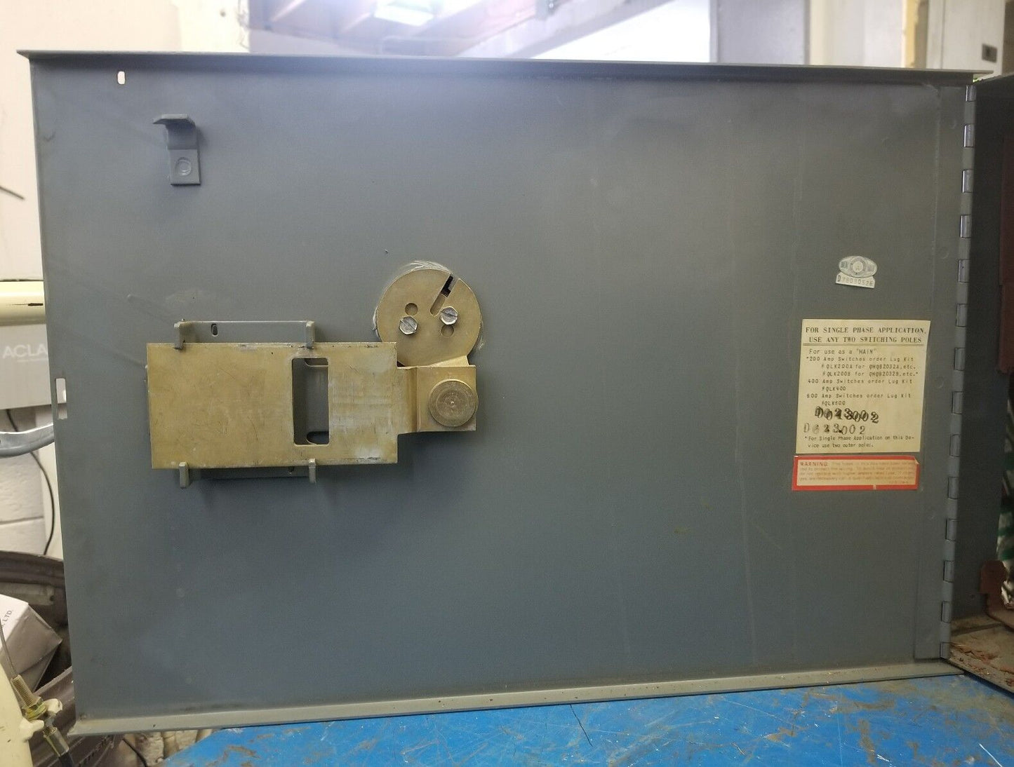 FEDERAL PACIFIC QMQB4036 400A 600VAC 3POLE PANEL SWITCH