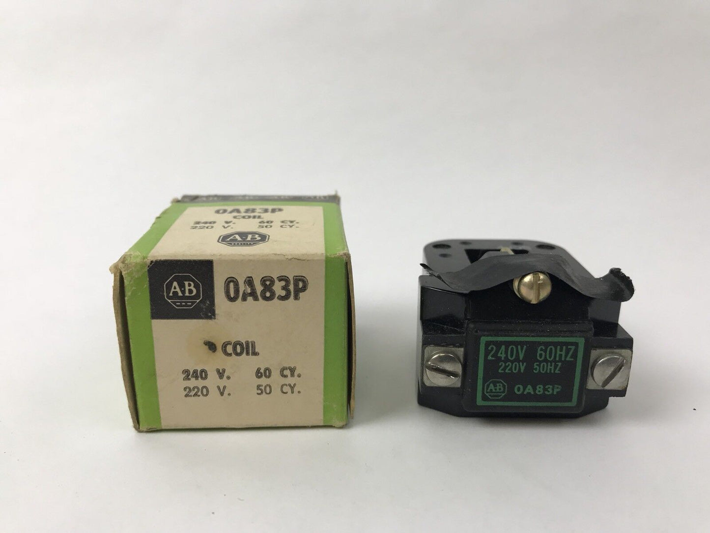 Allen Bradley OA83P Coil New In Box 240 V 60 CY/HZ 220 V 50 CY/HZ