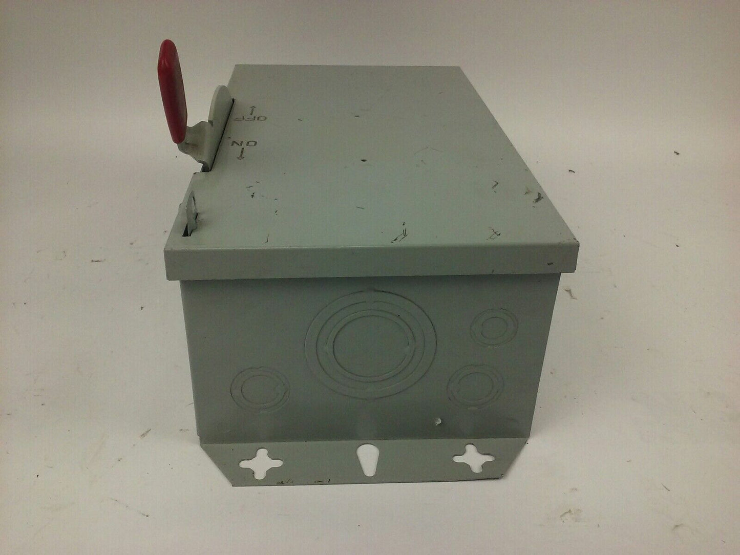 WESTINGHOUSE, HUN362, SAFETY SWITCH, 60A, 600V, 3P, TYPE 1 INDOOR, MISSING PARTS