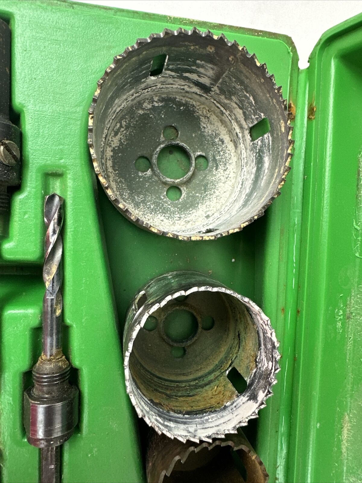 GREENLEE 830 HOLE SAW KIT 7/8" 1-1/8" 1-5/8" 2" & 2-1/2"