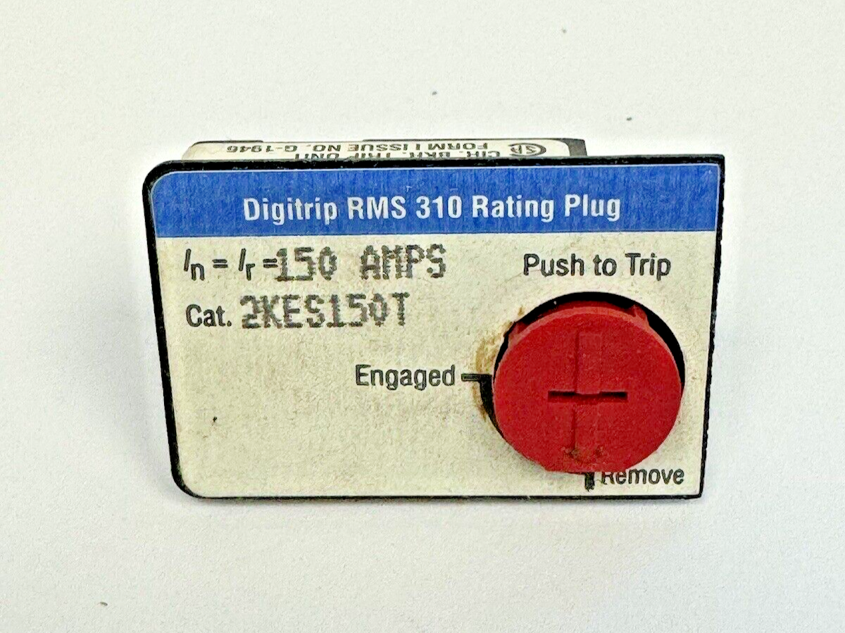 CUTLER-HAMMER - 2KES150T - RATING PLUG DIGITRIP RMS 310 - 150 AMP