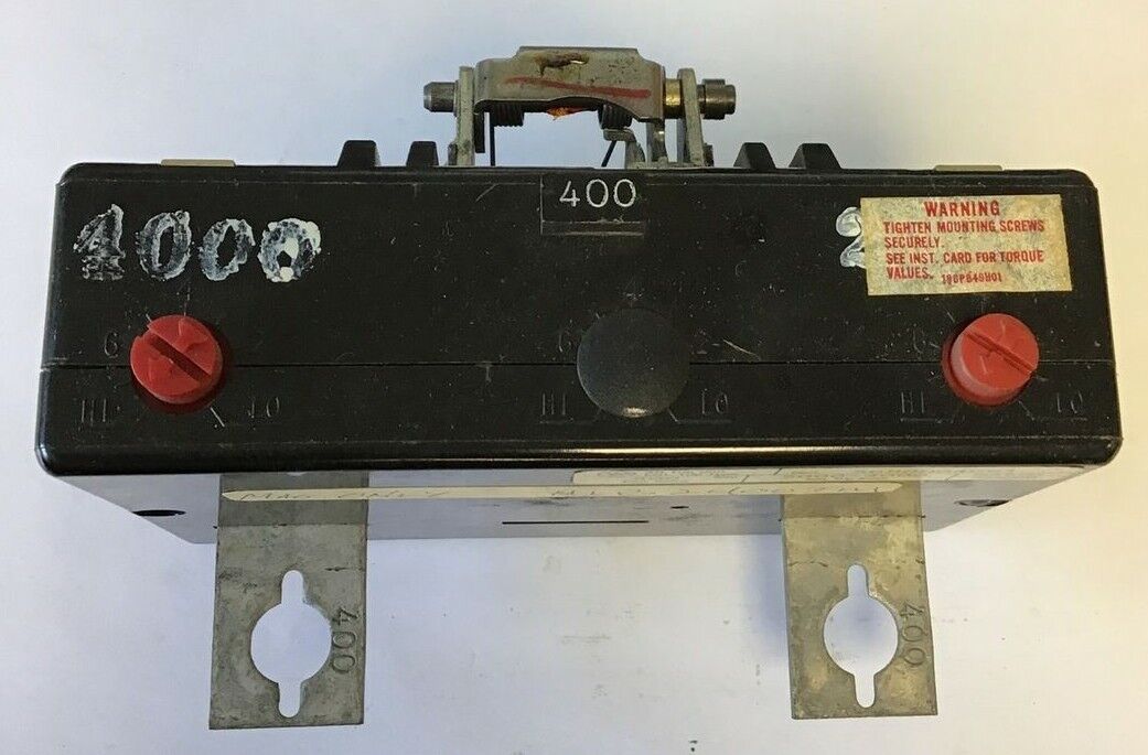 WESTINGHOUSE HLB2400T TRIP UNIT 400A 2000-4000 TRIP AMPS