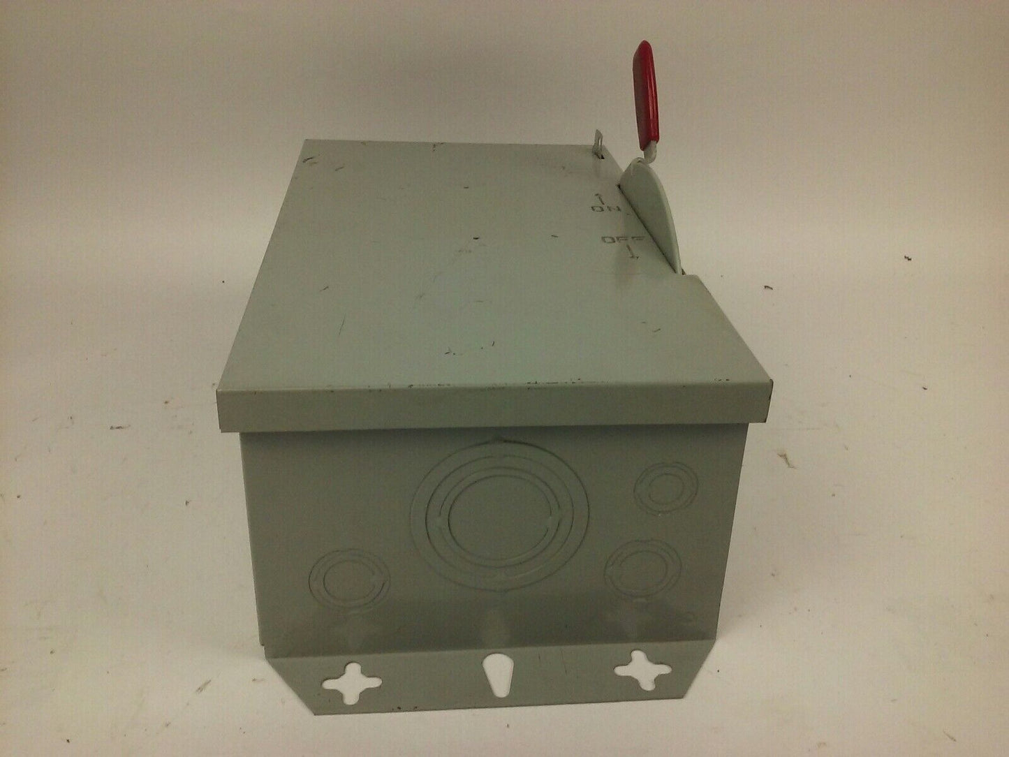 WESTINGHOUSE, HUN362, SAFETY SWITCH, 60A, 600V, 3P, TYPE 1 INDOOR, MISSING PARTS