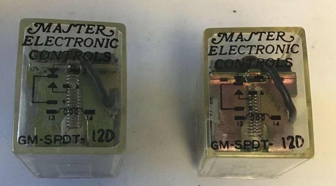 MASTER ELECTRONICS GM-SPDT-12D RELAY ***LOTOF2***
